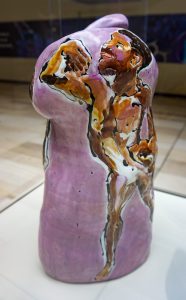 Anguish (Darwin Stretched Backwards, Releasing Anguish) by Kathy Mommsen