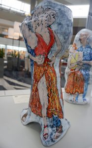 Love (Rodolfo embracing Clare) by Kathy Mommsen